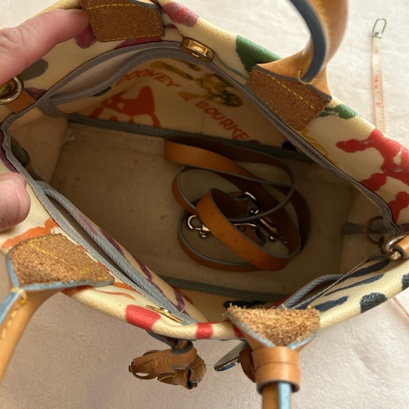 Vintage Dooney & Bourke handprint bag vintage - Picture 13 of 13